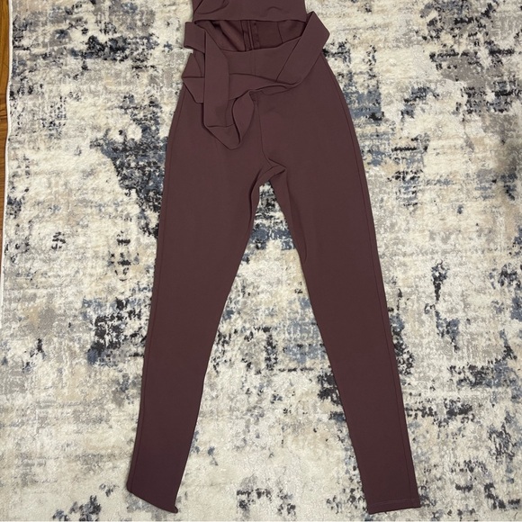 NUDE Mauve Sleeveless Jumpsuit - Picture 3 of 5